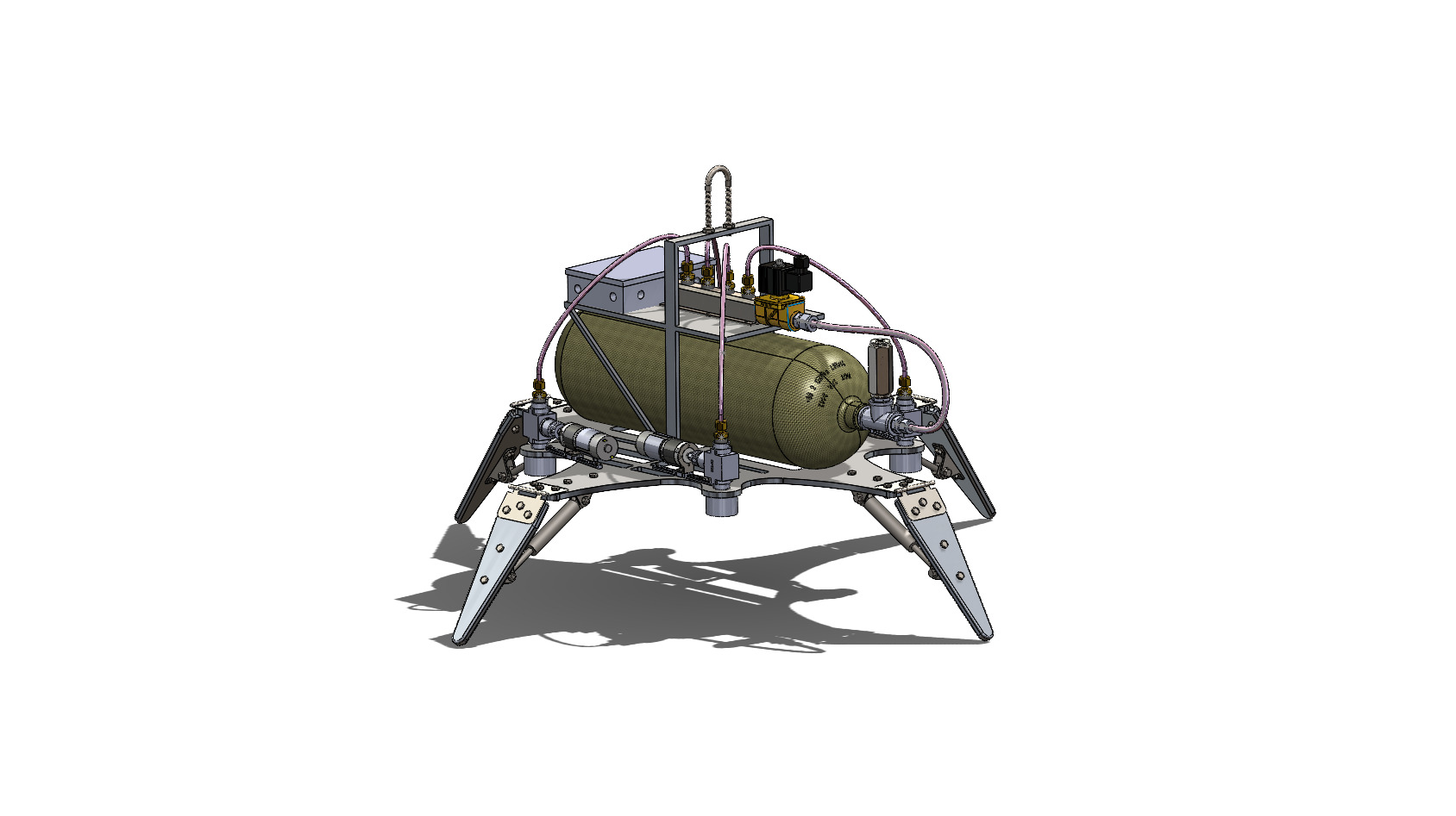 Roket9 Vertical Landing Rocket Assembly